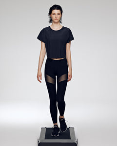 SIDE CONTOUR CROPPED TEE